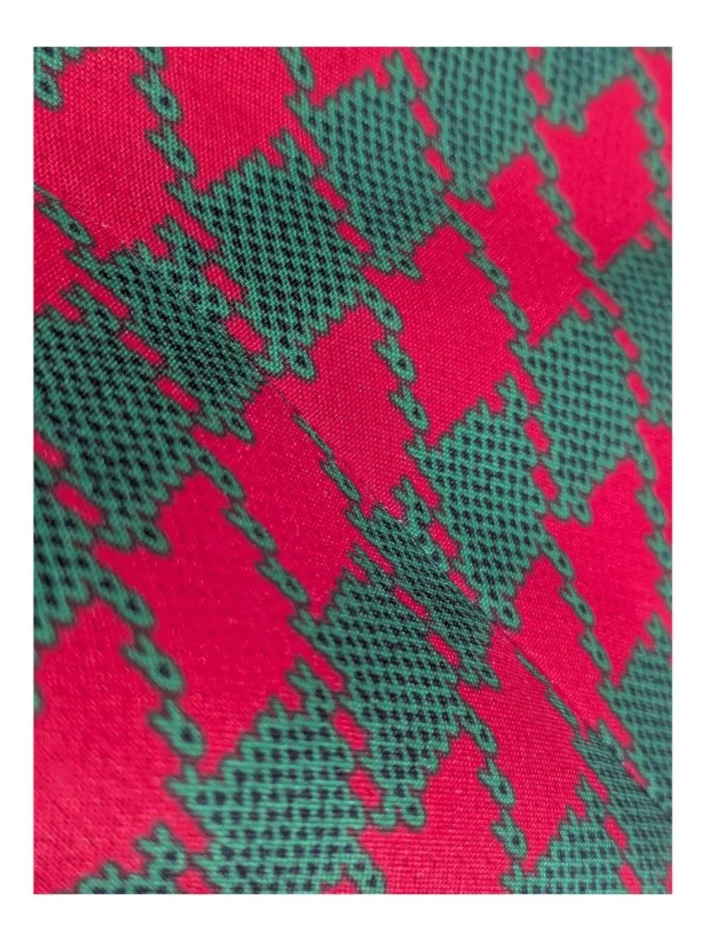DEC 25th Men’s Christmas Blazer S Red Green Houndstooth Holiday Party